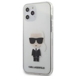 Karl Lagerfeld Ikonik – dėklas, skirtas iPhone 12 Pro Max (skaidrus)