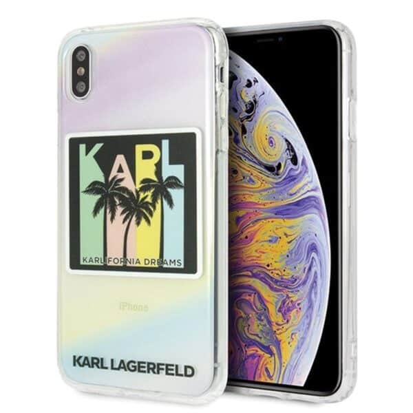 Karl Lagerfeld Kalifornia Dreams delninis dėklas, skirtas iPhone Xs Max
