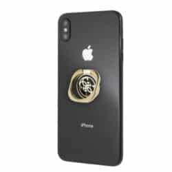 Guess metalinis žiedinis stovas / laikiklis mobiliems – (auksinis)