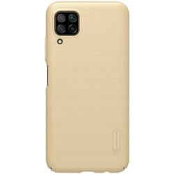 Nillkin Super Frosted Shield – dėklas, skirtas Huawei P40 Lite / Nova 7i / Nova 6 SE (auksinis)