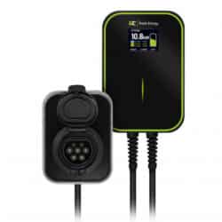 Wallbox GC EV PowerBox 22kW RFID įkroviklis su 2 tipo (type 2) lizdu, skirtas elektromobiliams ir įkraunamiems hibridams įkrauti