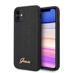 Guess Lizard Case iPhone 11 (juodas)