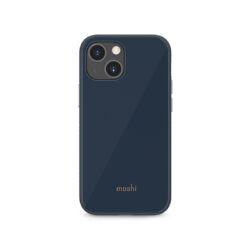 „Moshi iGlaze“ – aukščiausios kokybės hibridinis dėklas, skirtas „iPhone 13 mini“ („SnapTo“ sistema) („Slate Blue“)