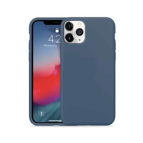 Crong Color Cover – lankstus dėklas, skirtas iPhone 11 Pro Max (mėlynas)