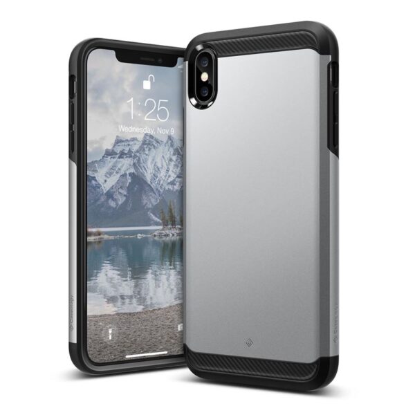 D41445B6-5E51-EC11-91AD-2CEA7FB072AA.jpg Caseology Legion dėklas, skirtas iPhone Xs Max (sidabrinis)