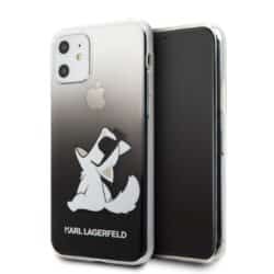 Karl Lagerfeld Choupette Fun – dėklas, skirtas iPhone 11 (juodas)
