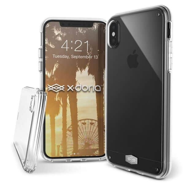 X-Doria ClearVue – dėklas, skirtas iPhone Xs Max (skaidrus)