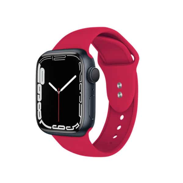 Crong apyrankė / dirželis, skirta Apple Watch 42/44/45mm (avietinė)