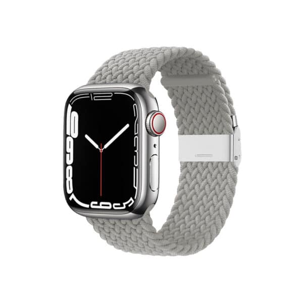Crong Wave Band, skirtas Apple Watch 42/44/45mm (šviesiai pilka)