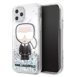Karl Lagerfeld Glitter Iridescent Iconic – iPhone 11 Pro dėklas