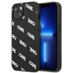 Karl Lagerfeld Allover – dėklas, skirtas iPhone 13 (juodas)