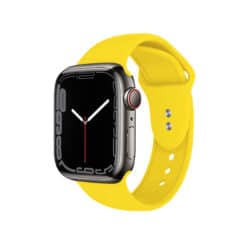 Crong  apyrankė / dirželis, skirta Apple Watch 42/44/45mm (geltona)