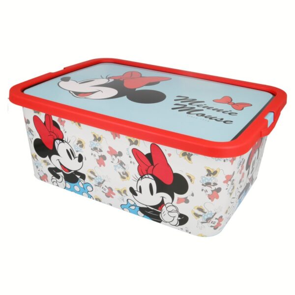 Minnie Mouse - Žaislų dėžė / konteineris / organizatorius 13 L