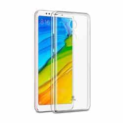 Crong Crystal Slim Cover – apsauginis dėklas, skirtas Xiaomi Redmi 5 Plus (skaidrus)