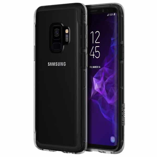 „Griffin Survivor Clear“ – dėklas, skirtas „Samsung Galaxy S9“ (skaidrus)