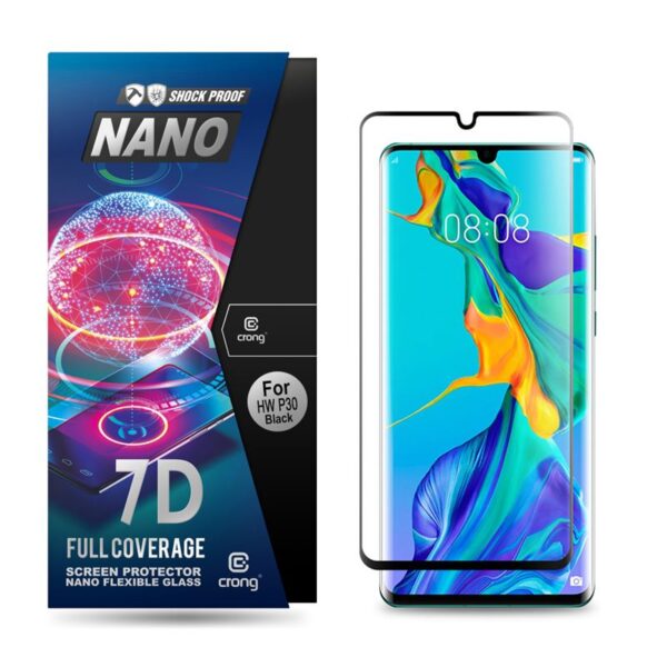 F93A4F1C-5F51-EC11-91AD-2CEA7FB072AA.jpg Crong 7D nano lankstus stiklas – pilnai dengianti hibridinė ekrano apsauga 9H Huawei P30