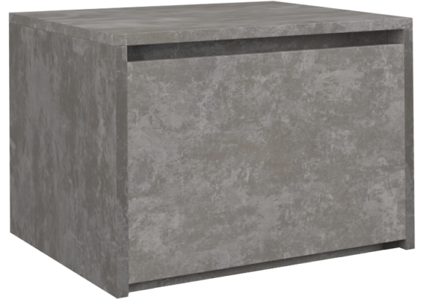 Naktinė spintelė Karo K1 45, pilka