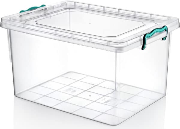 Rectangle t maxi 40l plastikinė daiktadėžė su dangteliu