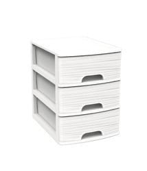 1203_1.jpg Modulinė spintelė su 3 stalčiais, balta