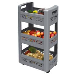 Universali spintelė ant ratukų, pilka