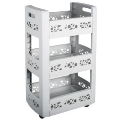 Universali spintelė ant ratukų, balta