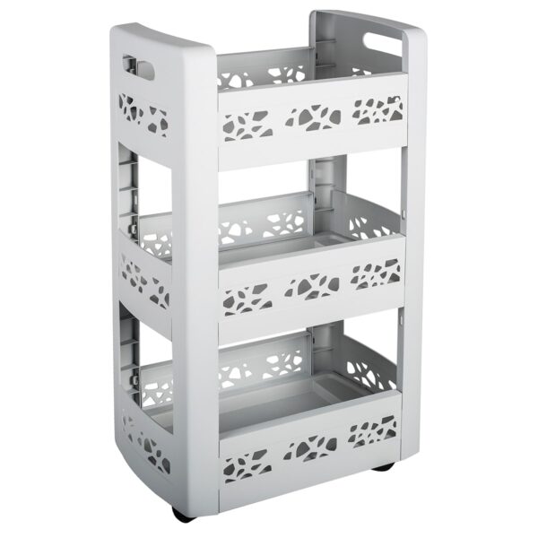 Universali spintelė ant ratukų, balta