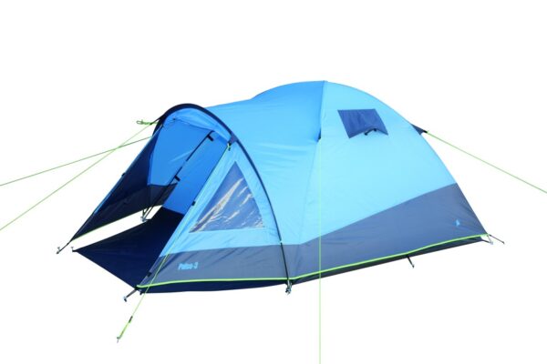 Pulse 3 asmenų palapinė, mėlynos spalvos