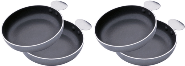 Mini keptuvės Cadac su greengrill® danga, 4 vnt.