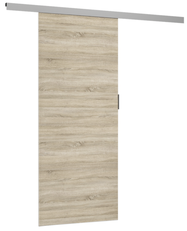 Stumdomosios durys Greg 86cm, natūralios spalvos