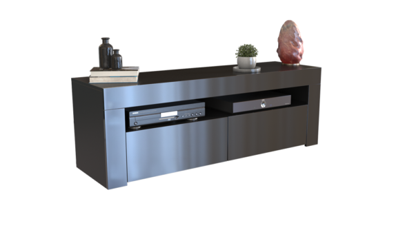 TV staliukas Deko 2D 140, juodas
