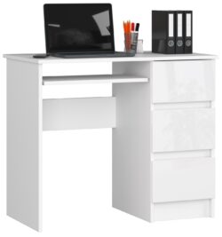 Rašomasis stalas NORE A-6, baltas