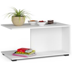 Kavos staliukas Margo, baltos spalvos