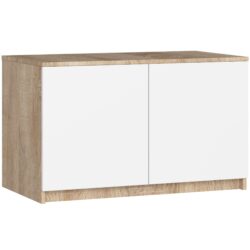 Antresolė spintai NORE S90, baltos/ąžuolo spalvos