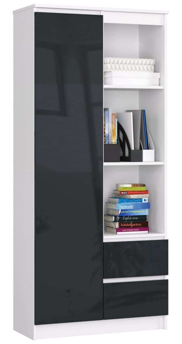 Lentyna NORE CLP R80, baltos/juodos spalvos