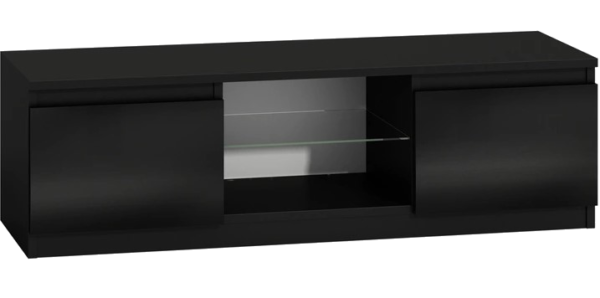 TV staliukas 4560552 120cm, juodas