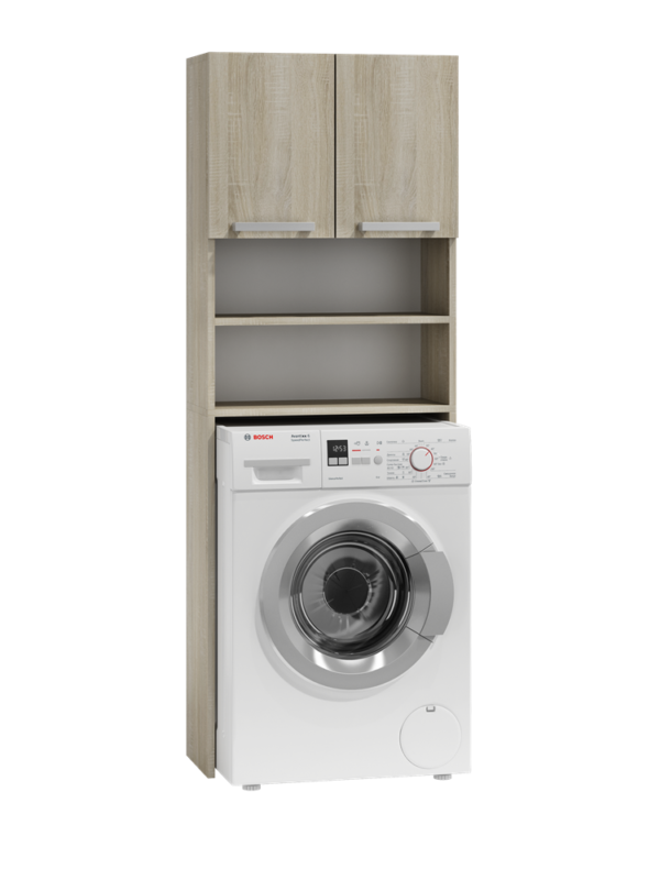 Spintelė virš skalbimo mašinos Pola, ąžuolo spalvos