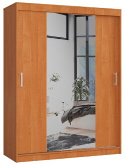 Spinta NORE CLP 150 su veidrodžiu, šviesiai ruda