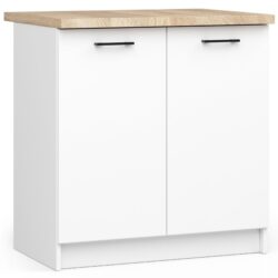Virtuvinė spintelė NORE Oliwia S80 2D, balta