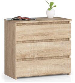 Naktinė spintelė NORE CL2 60 cm., ąžuolo spalva