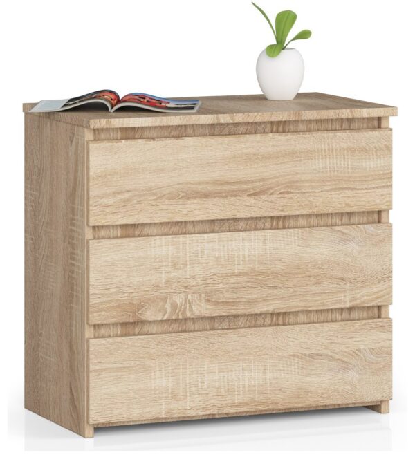 szafka-nocna-komoda-cl3-dab-sonoma.jpg Naktinė spintelė NORE CL2 60 cm., ąžuolo spalva