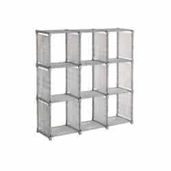 Medžiaginė batų lentyna, pilkos spalvos