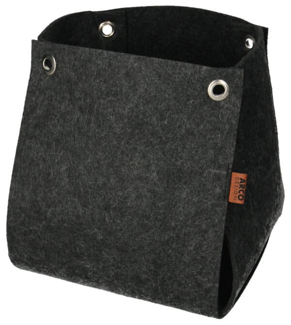 Veltinis užvalkalas, antracito spalvos