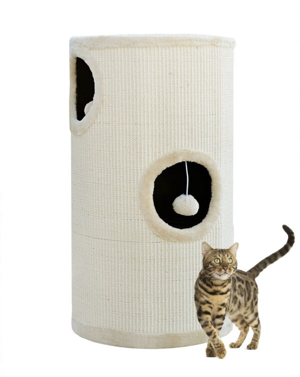 Draskyklė/namelis 70 cm., smėlio spalvos