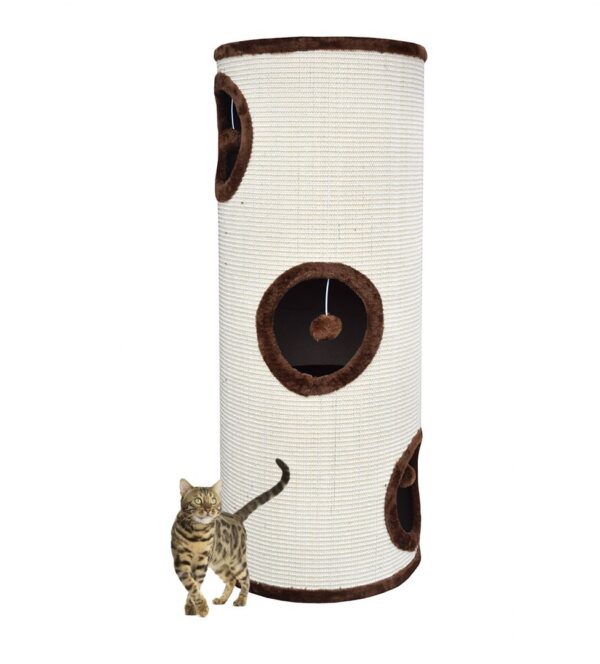 DrapakTuba-WiezaLegowisko-dla-Kota-100cm-Braz_5B110275D_1200.jpg Draskyklė/namelis 100 cm., smėlio/rudos spalvos