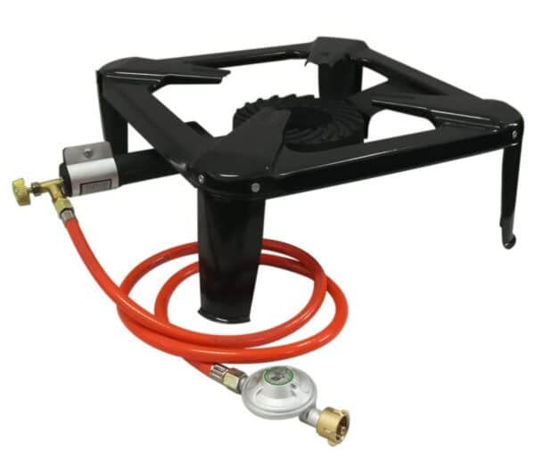 Turistinė dujinė vyriklė, juoda