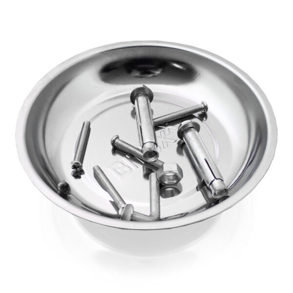 Magnetinis dirbtuvių indas varžtams, sidabrinės spalvos