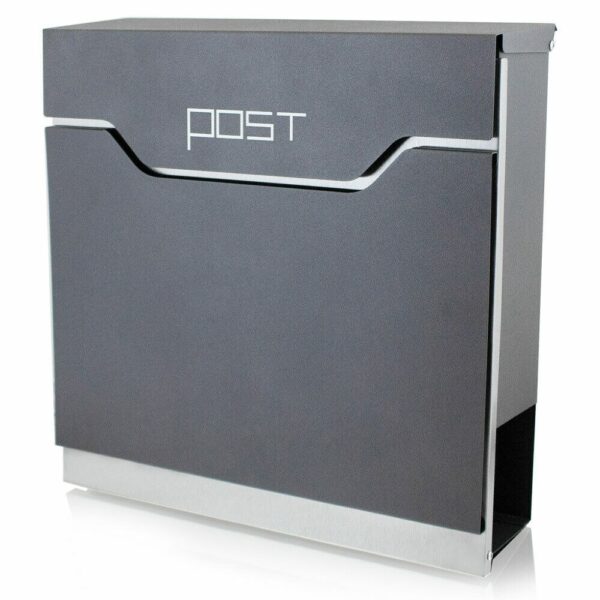 Moderni pašto dėžutė, pilka