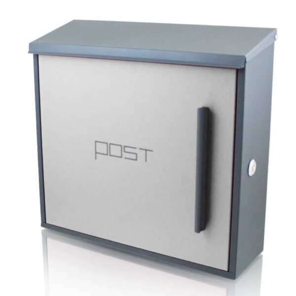 Moderni pašto dėžutė, pilka