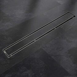 Linijinis drenažas Befliesbar iš nerūdijančio plieno su sifonu, 120 cm.