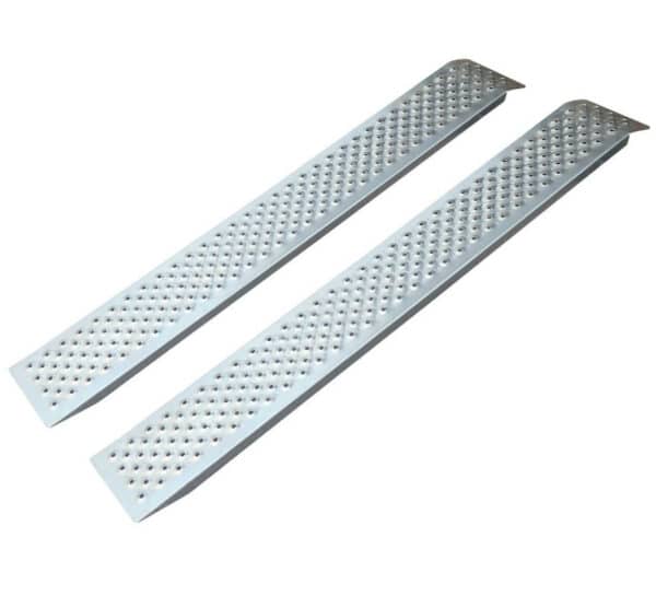 Rampa 2x400 kg., sidabrinės spalvos